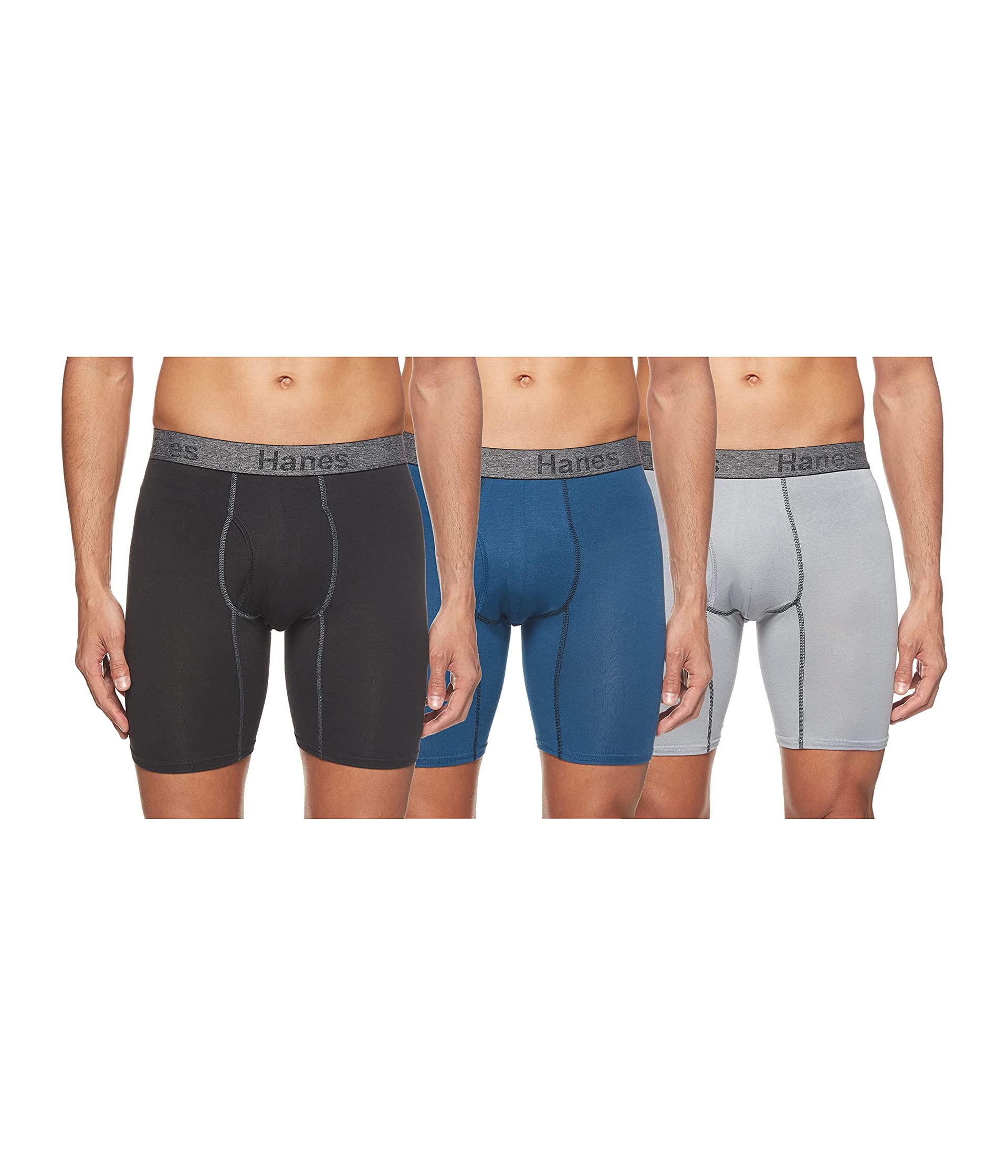 3-Pack Comfort Flex Fit Ultra Soft Stretch Boxer Brief, Available in Regular and Long Leg