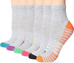 Women's 6-Pair Comfort Fit Ankle Socks