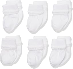 Unisex-Baby Newborn Bubble Stitch Rock-A-Bye Bootie 6 Pair Pack