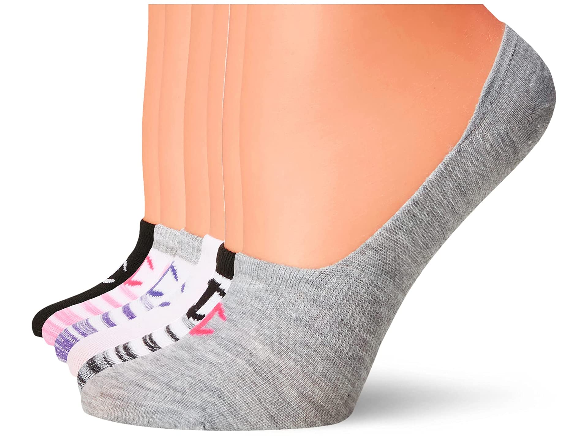 Женские невидимые носки (упаковка из 6 шт.)