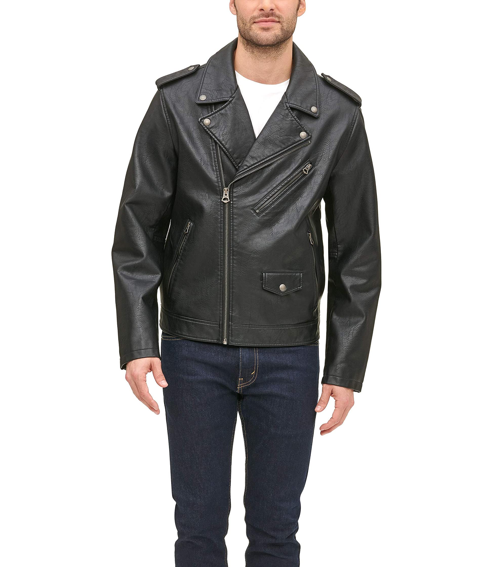 Levi's Faux Leather Classic Motorcycle Jacket