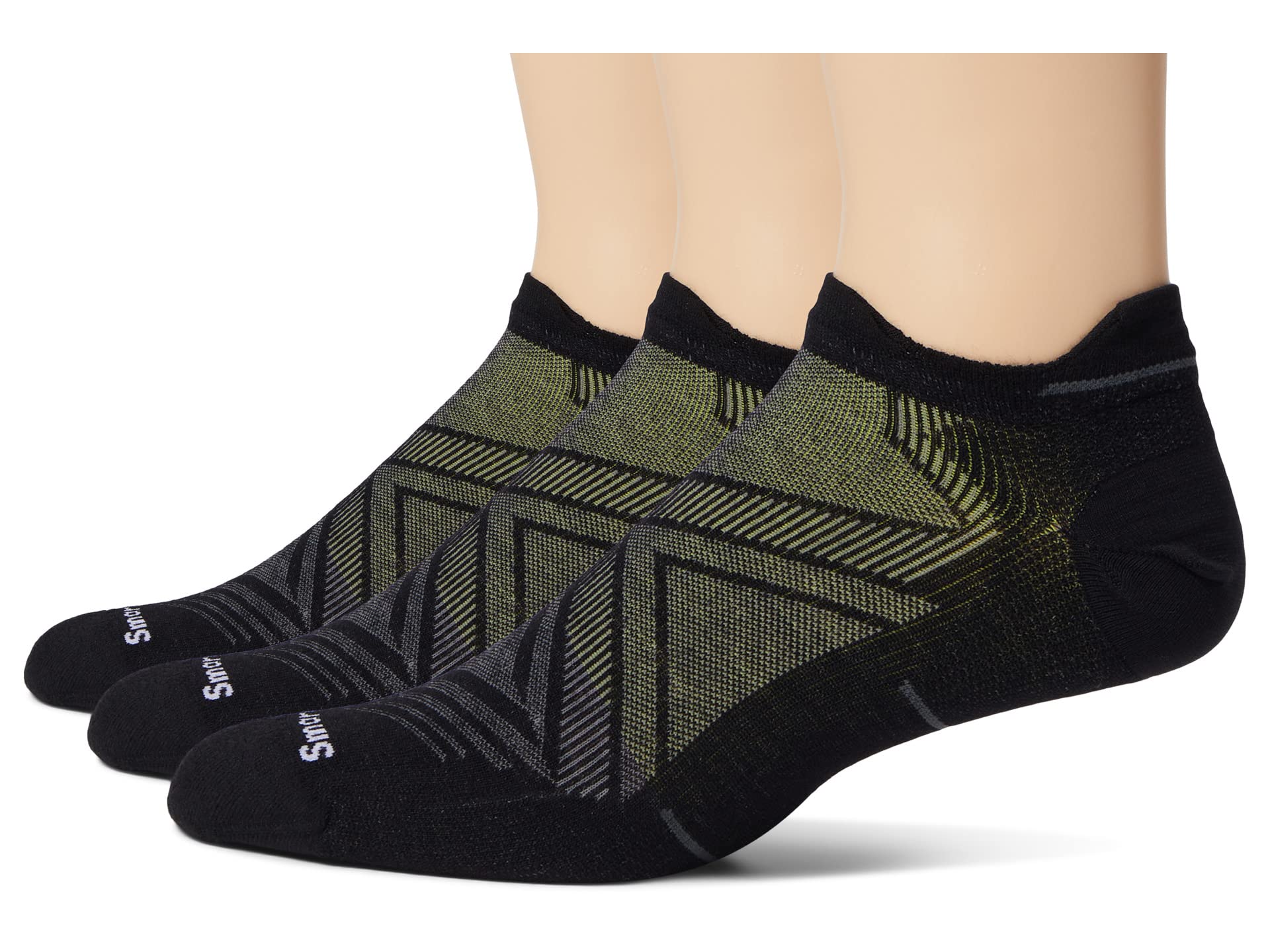 Носки до щиколотки Run Zero Cushion Low, 3 шт.