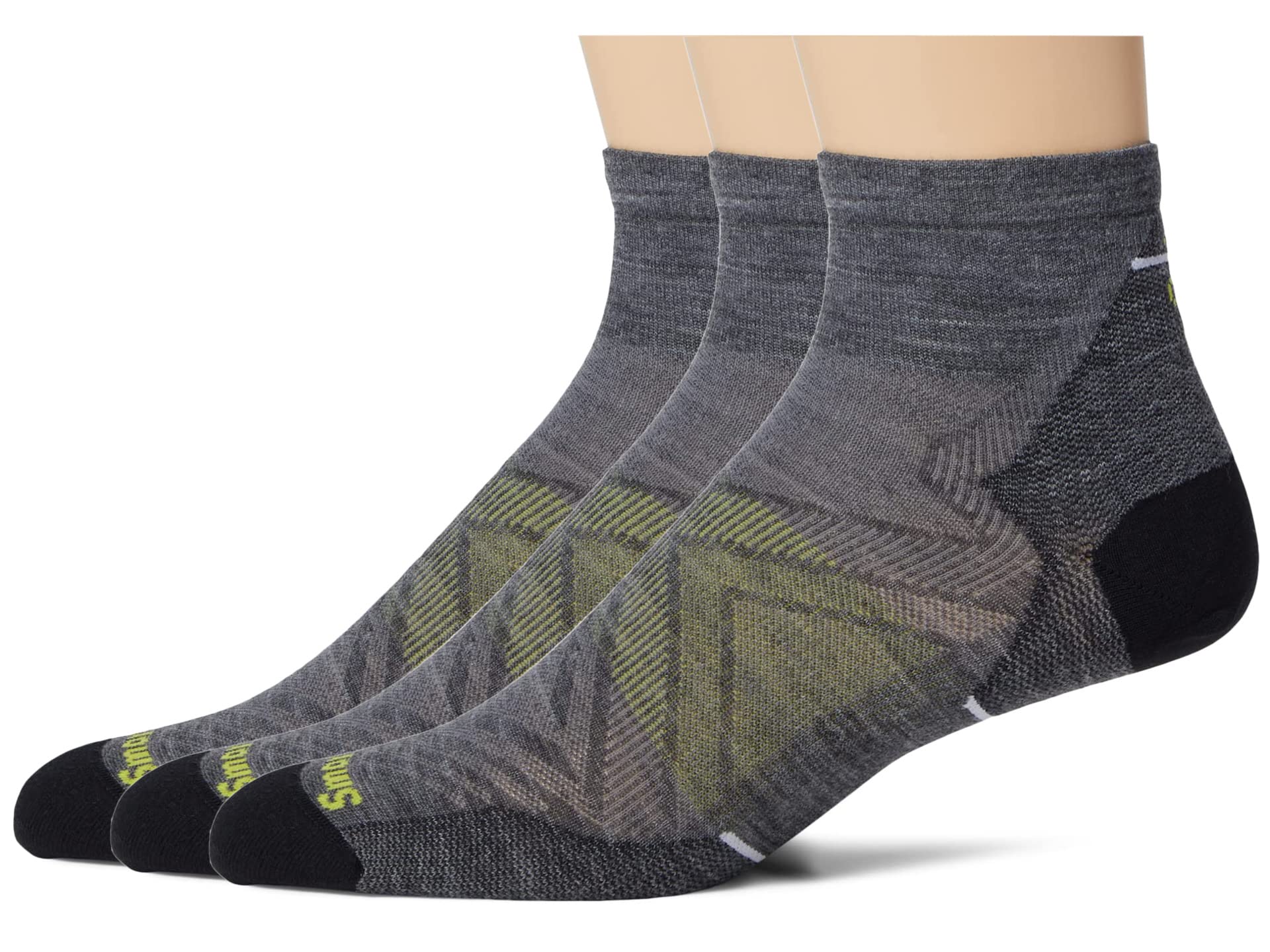 Носки до щиколотки Run Zero Cushion, 3 шт.