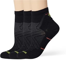 Run Zero Cushion Ankle Socks 3-Pack