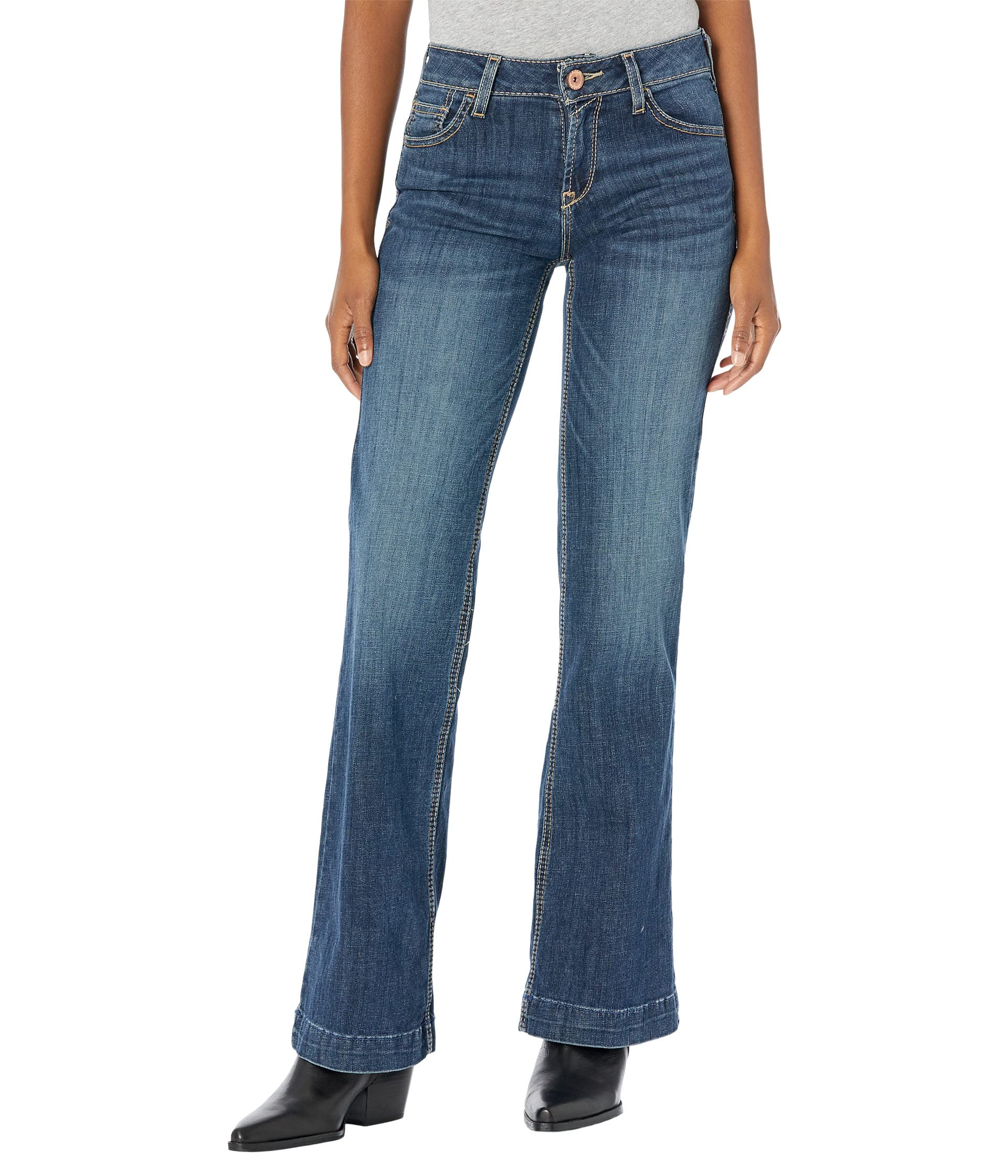 Trouser Perfect Rise Maggie Wide Leg Jeans