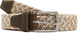 Мужский ремень из плетеной эластичной ткани Woven Stretch Knit Belt