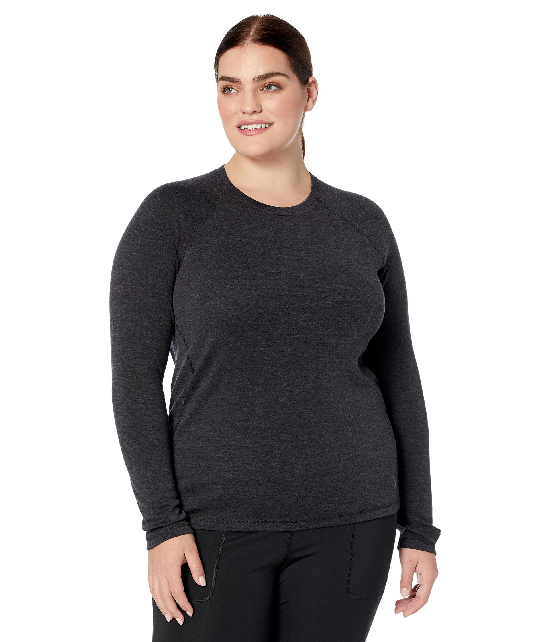 Plus Size Classic Thermal Merino Base Layer Crew