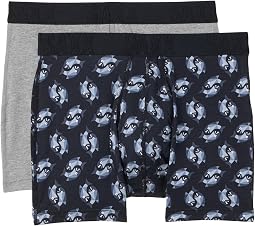 Трусы-боксеры SAXX UNDERWEAR Droptemp Cooling Cotton Boxer Brief Fly 2-Pack