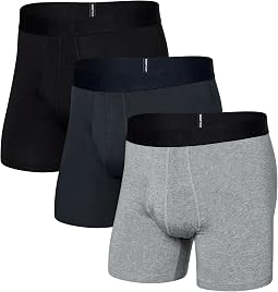 Трусы-боксеры Droptemp Cooling Cotton Boxer Brief Fly 3-Pack