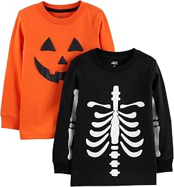 2-Pack хэллоуинские футболки с длинным рукавом (младенец)
