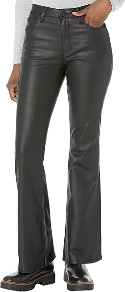 Ana High-Rise Fab Ab Flare-Baby All Over- Coated