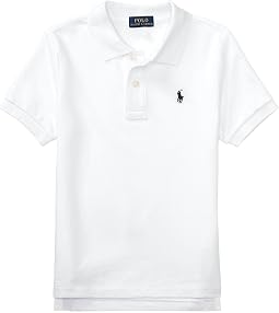 Детская футболка-поло из хлопка с сетчатой вставкой Cotton Mesh Polo Shirt