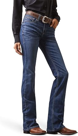 R.E.A.L. Perfect Rise Leila Bootcut Jeans in Irvine