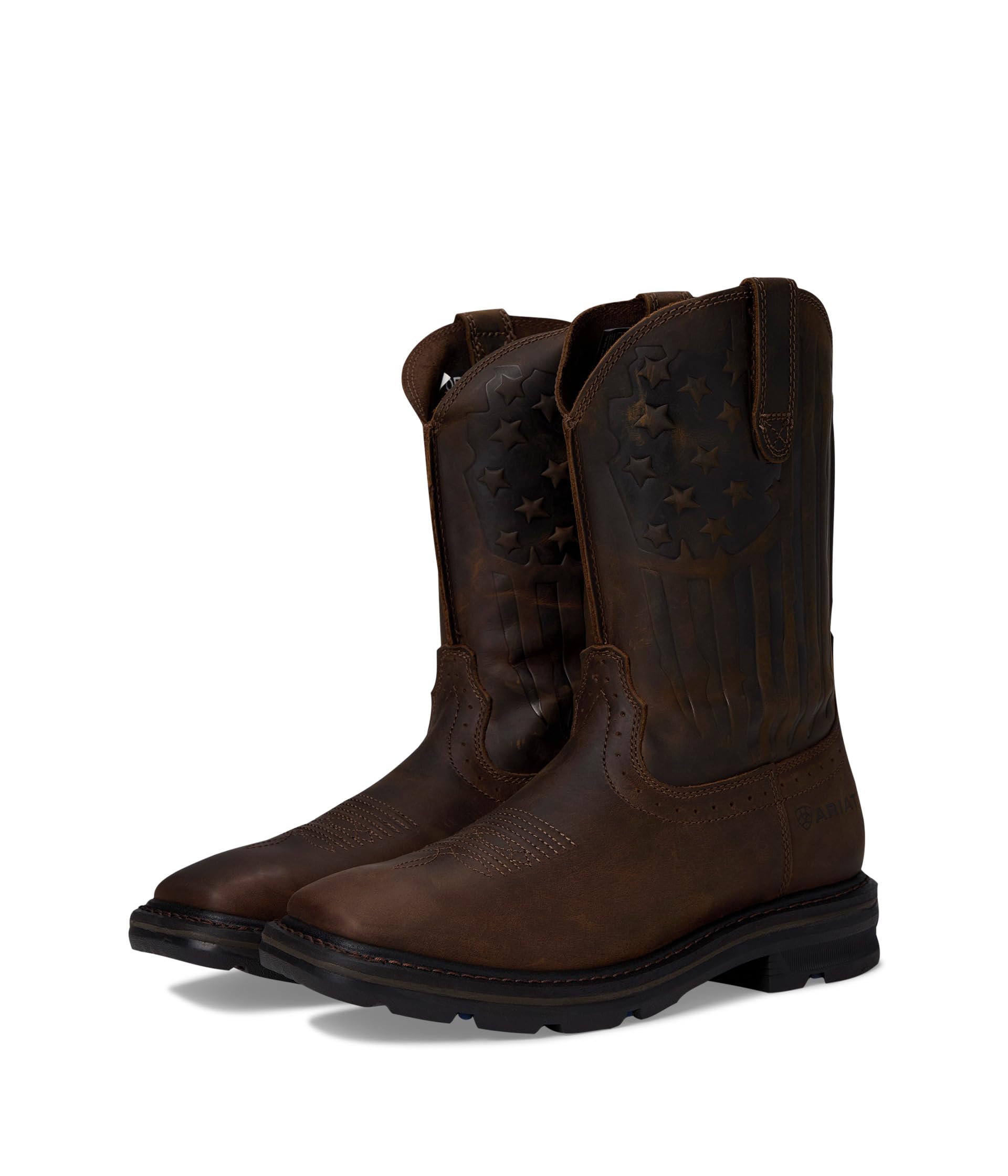 Sierra Shock Shield Patriot Work Boots