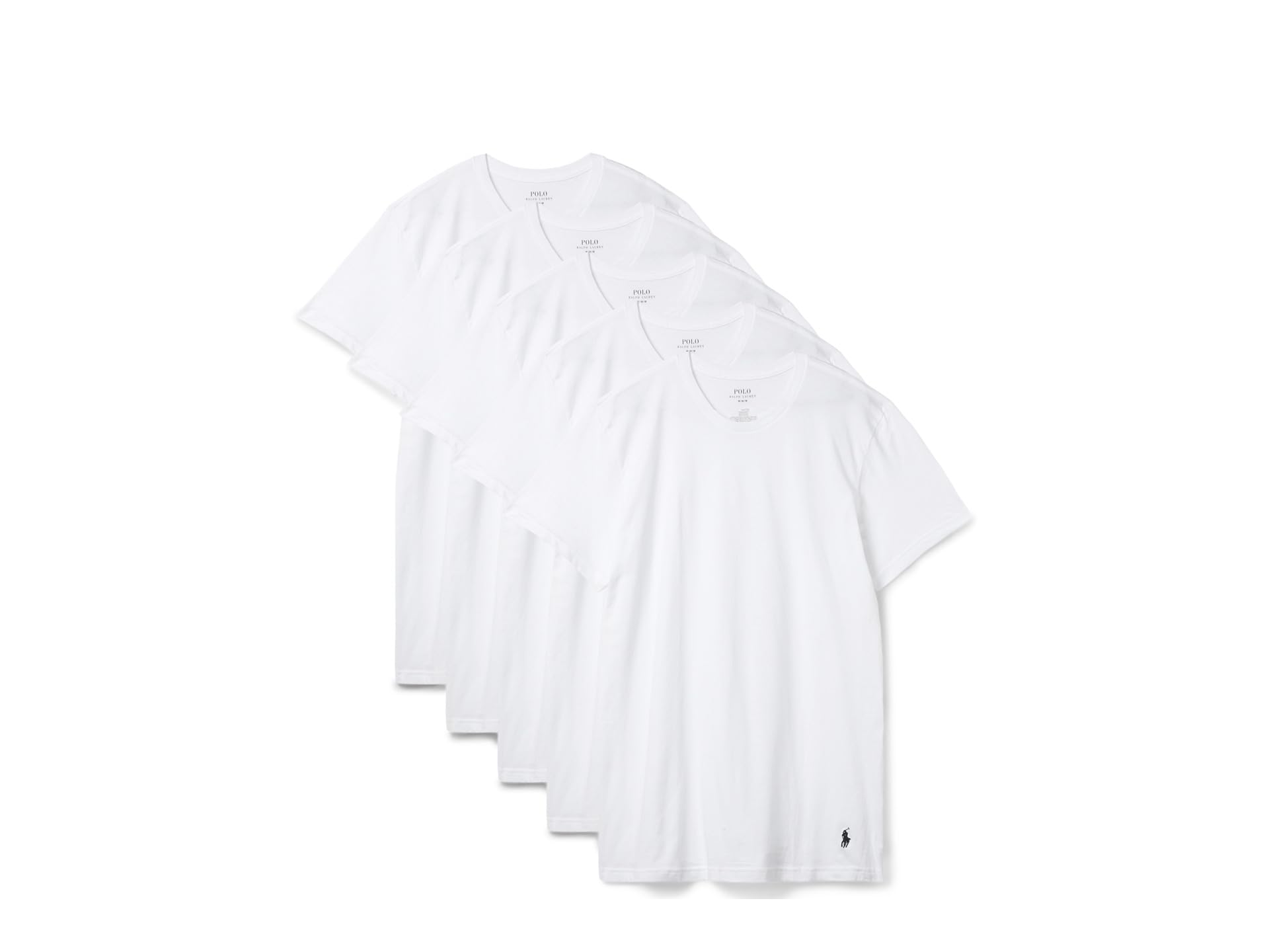 5 Pack Cotton Classic Crews