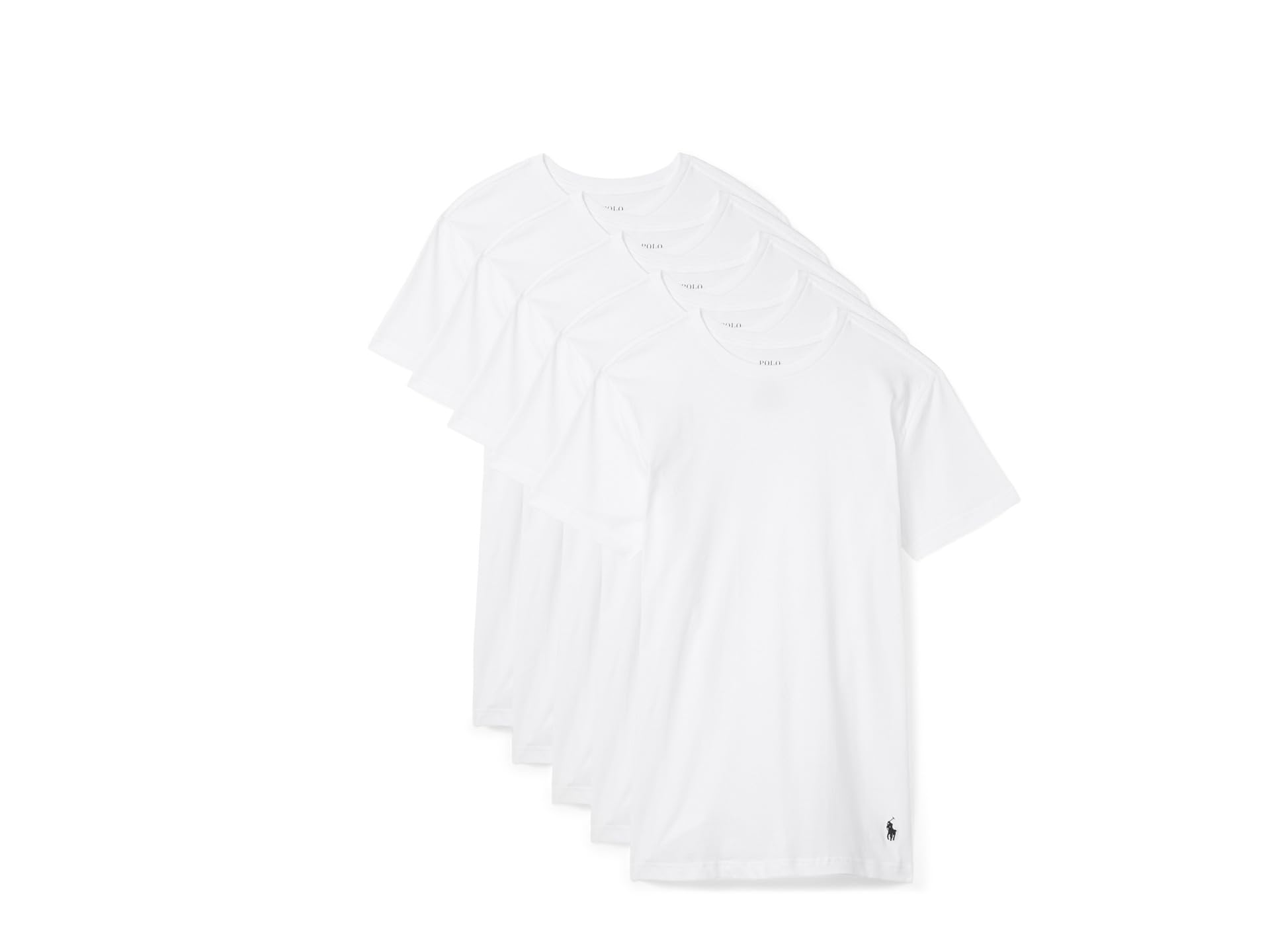 5 Pack Slim Fit Crews