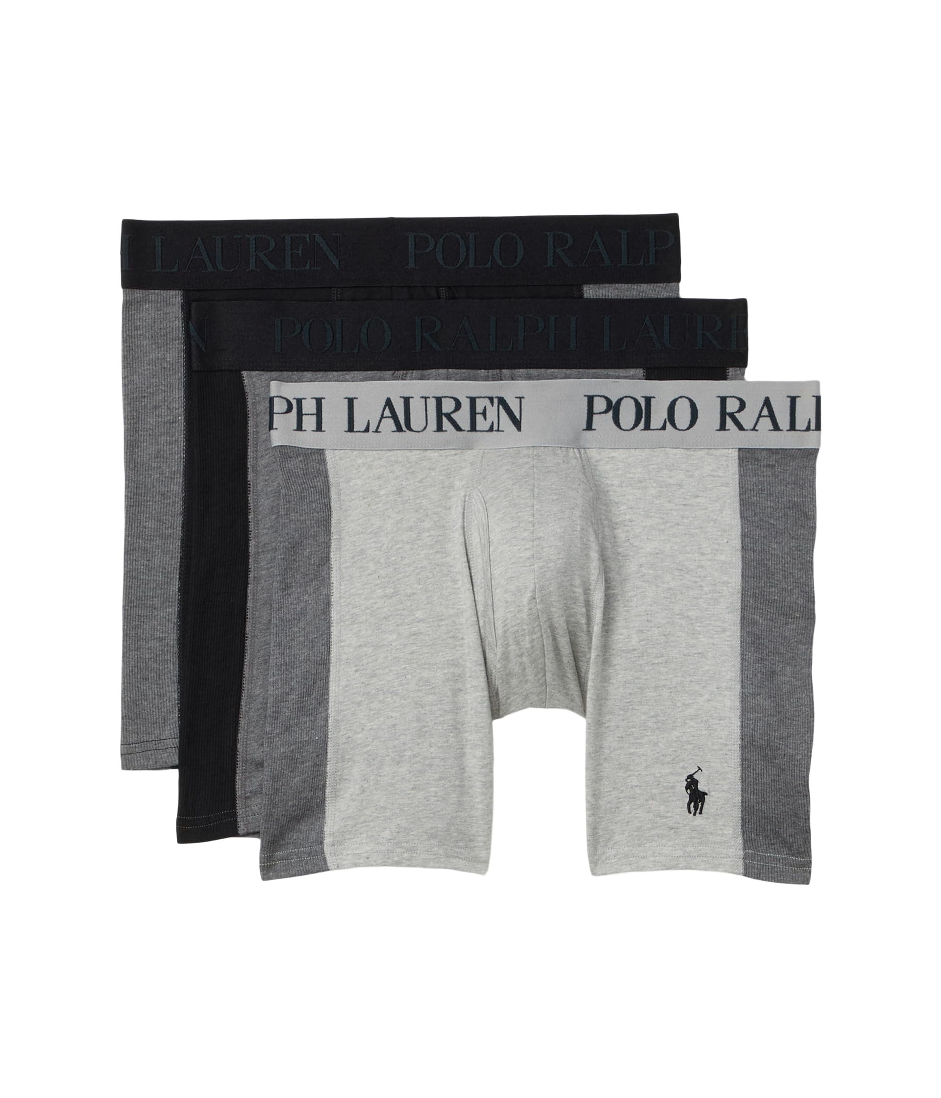 4-D Flex Max Flex Boxer Brief w/ Rib Side Panel 3 Pack