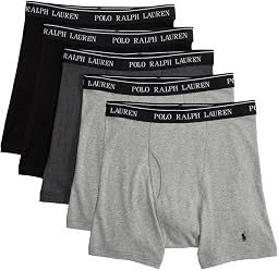 Трусы-боксеры Classic Fit из хлопка, 5 шт.