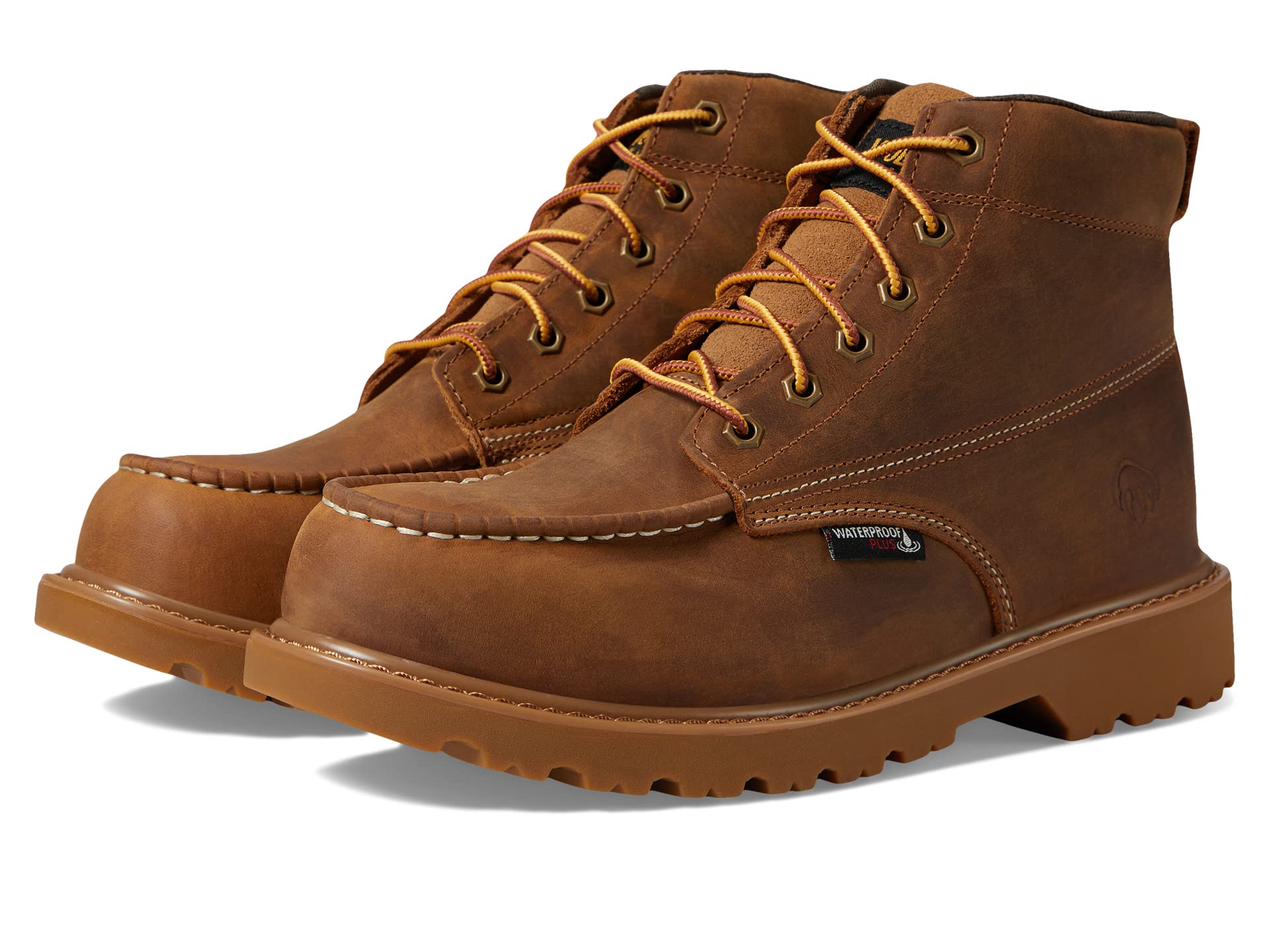 Водонепроницаемые ботинки Floorhand Moc Toe со стальным носком, 6"