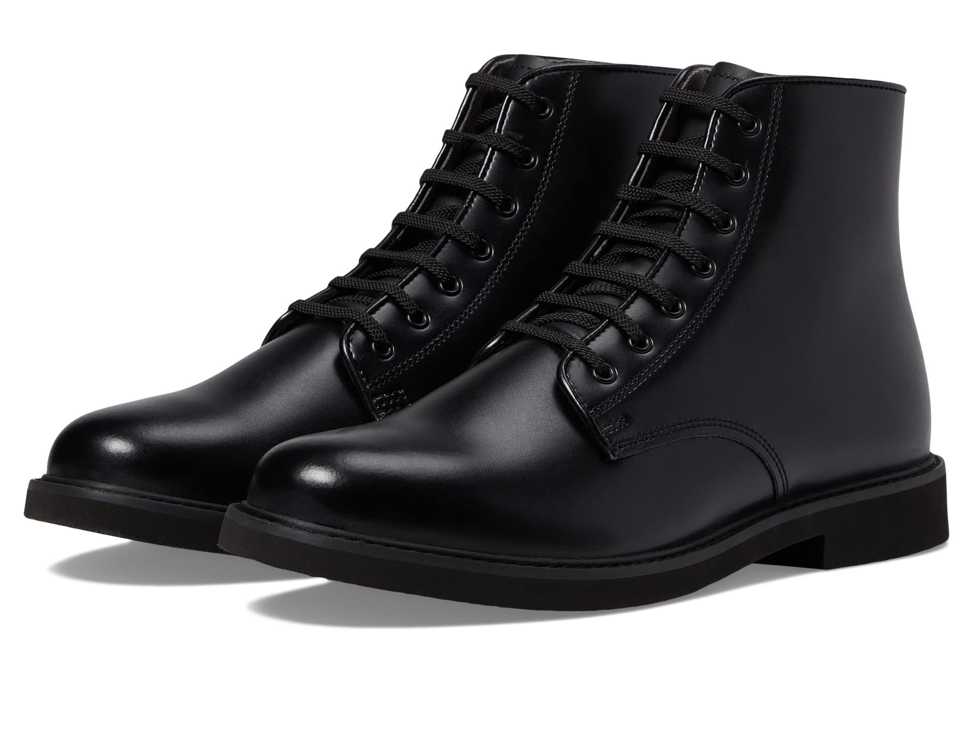 Sentinel Leather Lace-Up High Shine Chukka