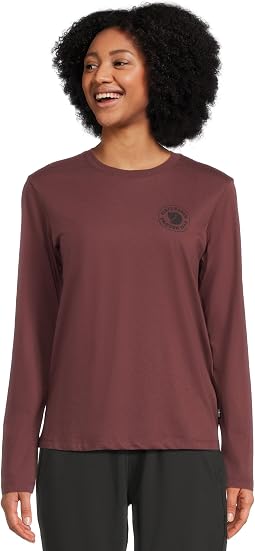 Fjällräven футболка с длинным рукавом и логотипом 1960