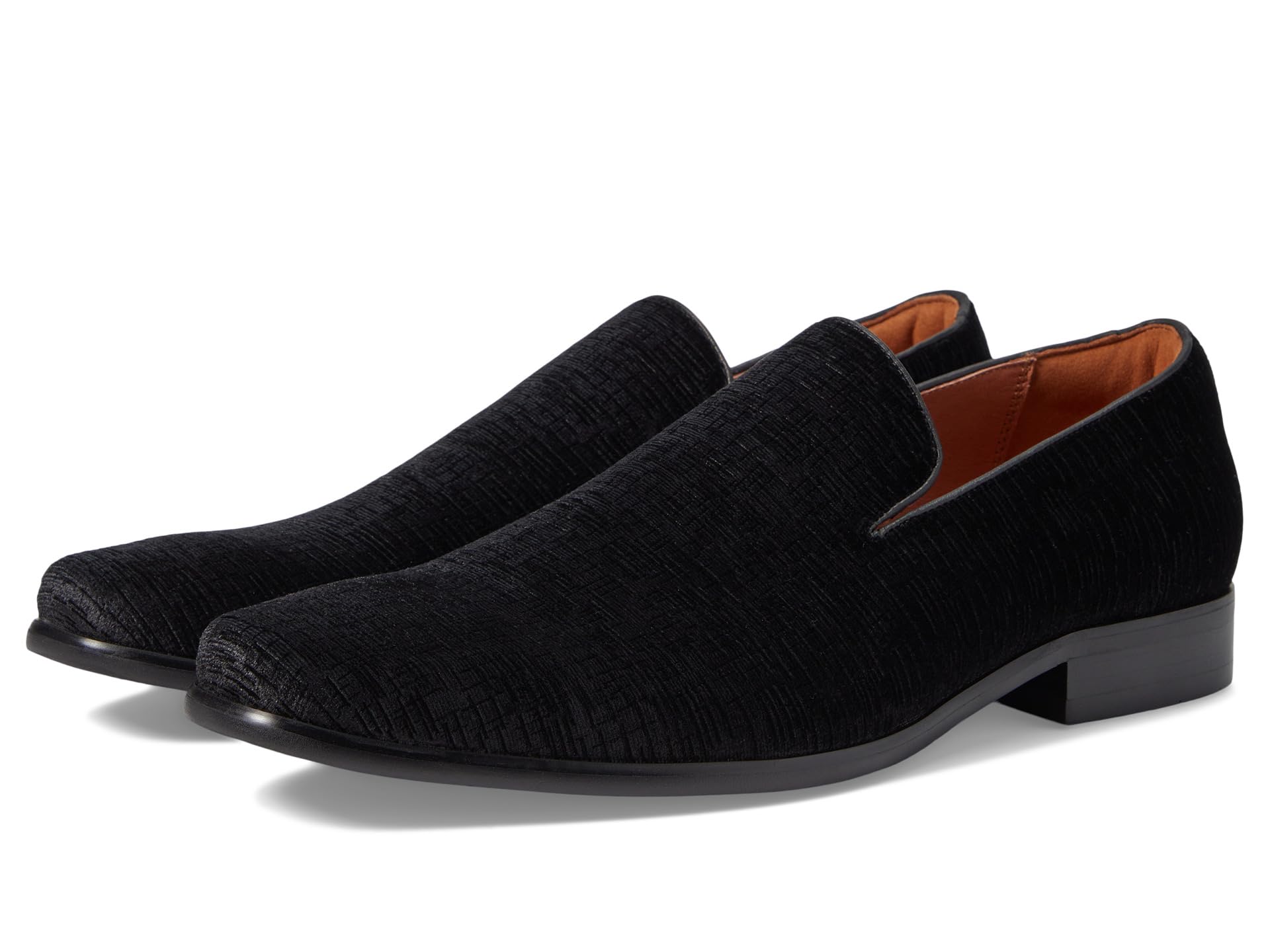 Postino Plain Toe Velvet Slip-On