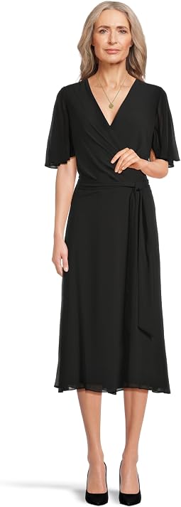 Belted Georgette платье