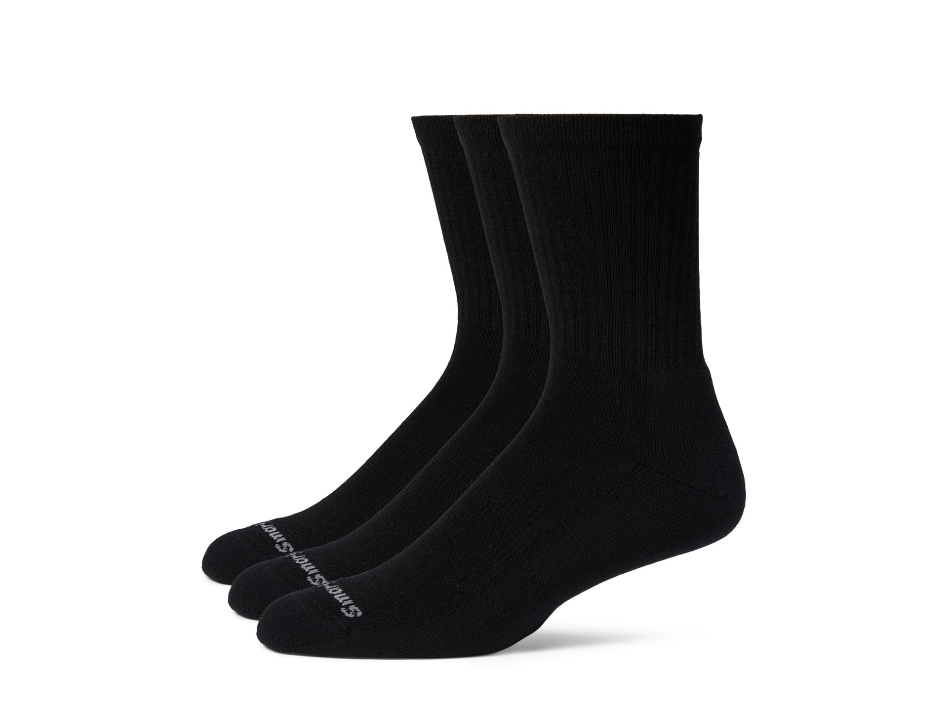 Everyday Solid Rib Crew 3-Pack
