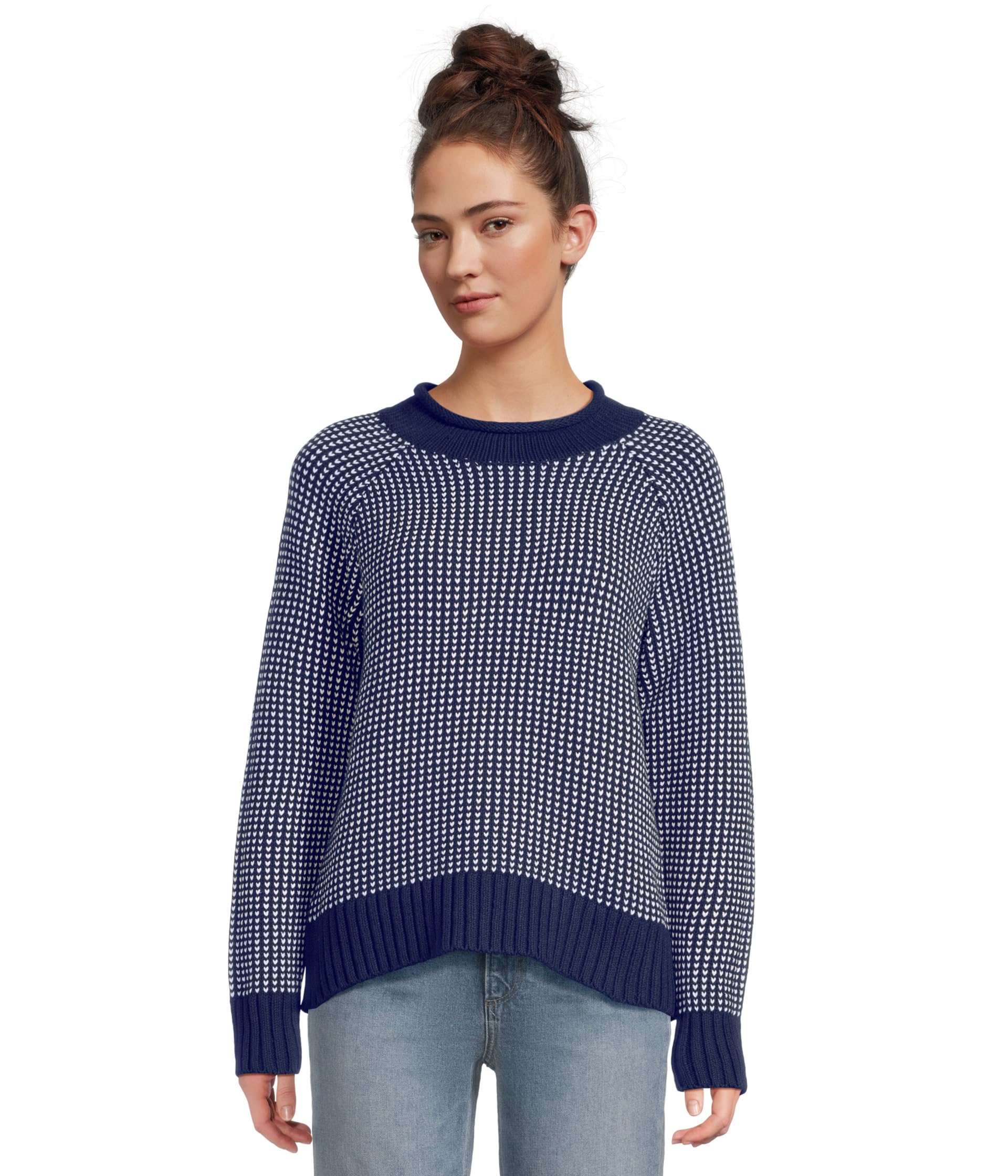 Signature Original Cotton Rollneck Novelty свитер