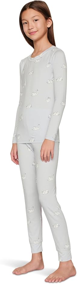 Large Swans Ice Blue/Ivory