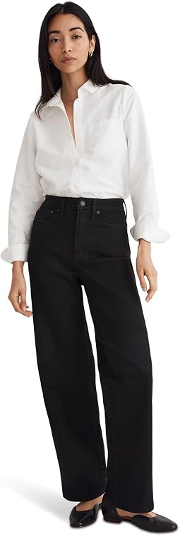 Джинсы широкие The Perfect Vintage в оттенке Rinse Wash