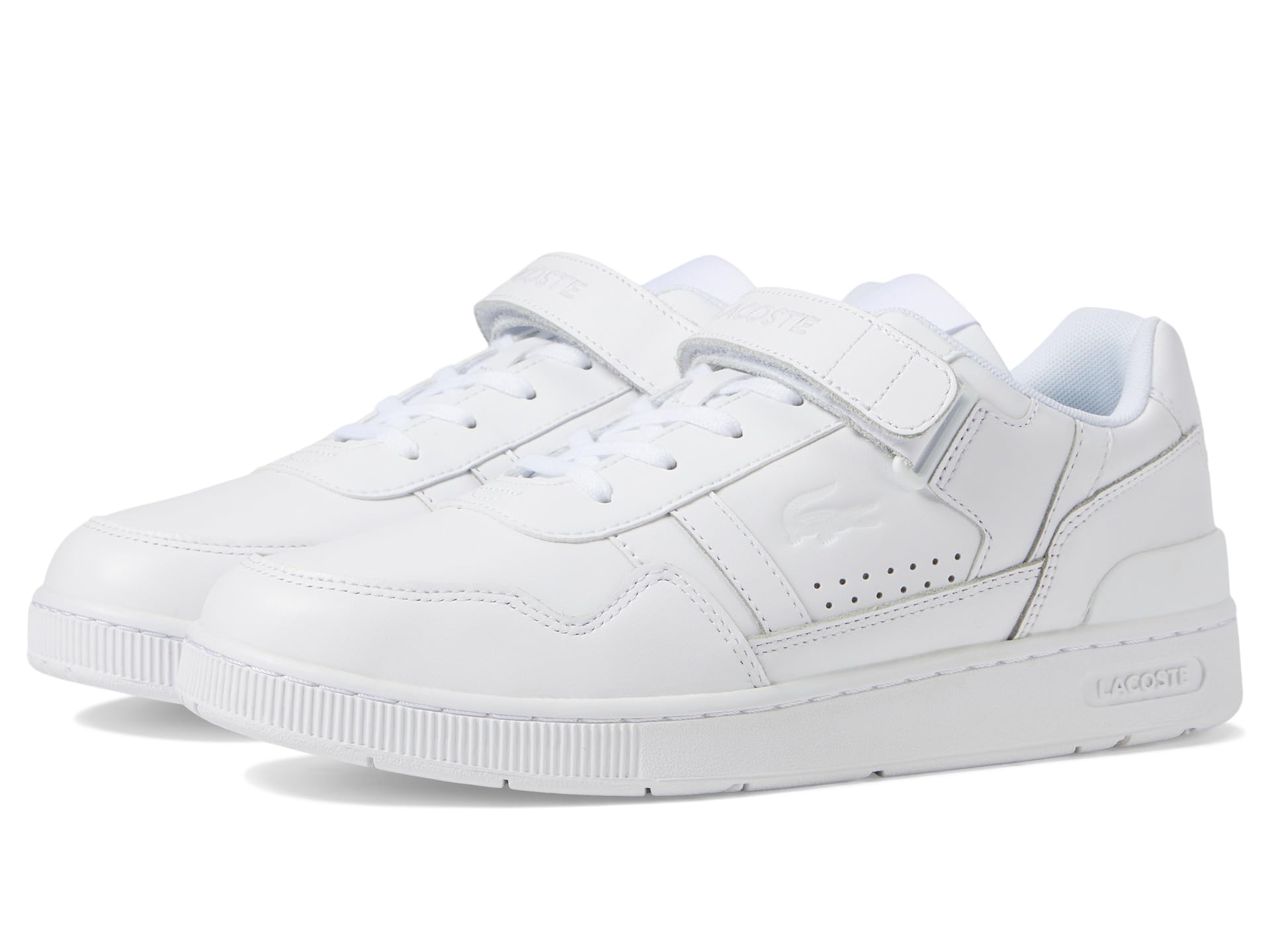 T-Clip Velcro Leather Sneakers
