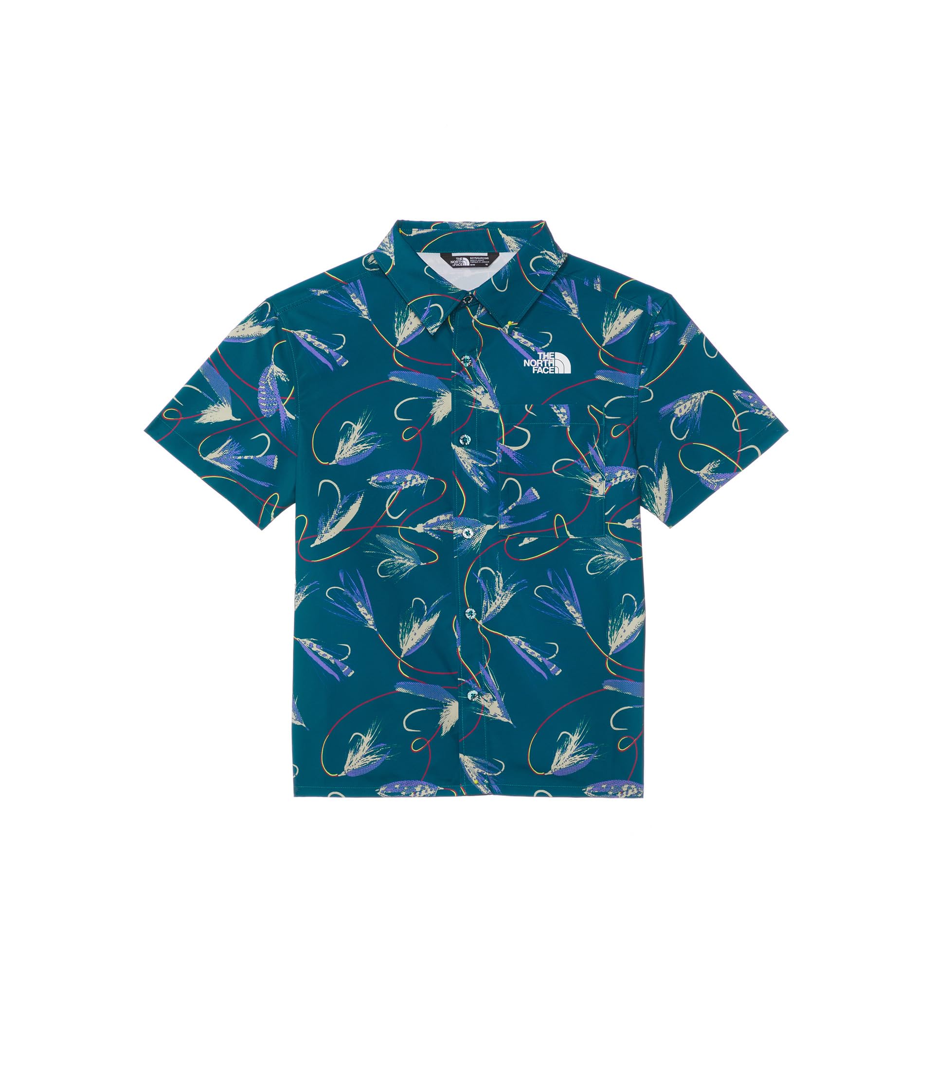 Short Sleeve Amphibious Button-Down (Little Kids/Big Kids)