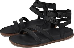 Кожаные босоножки на высоком каблуке Lowdown Strappy