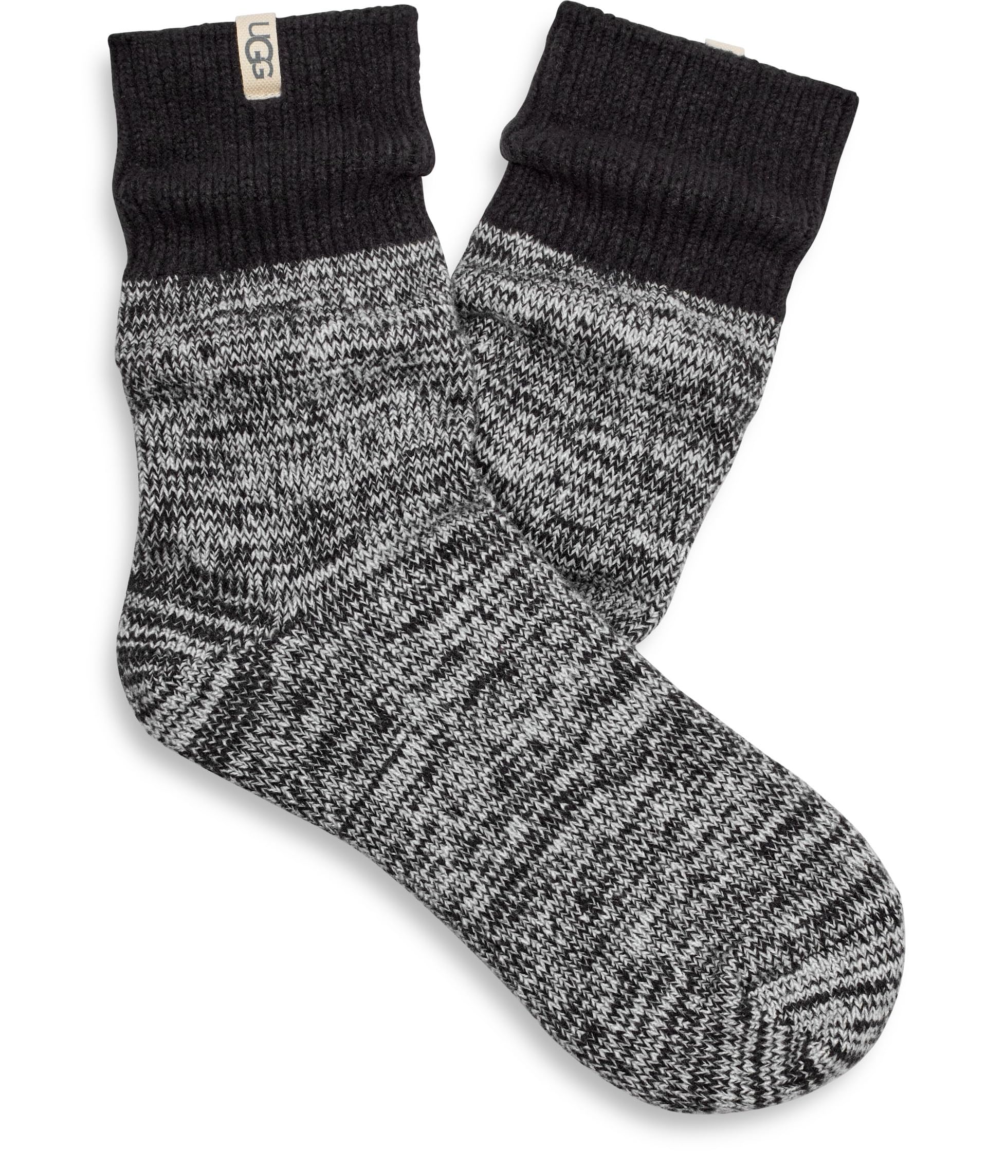 Rib Knit Slouchy Quarter