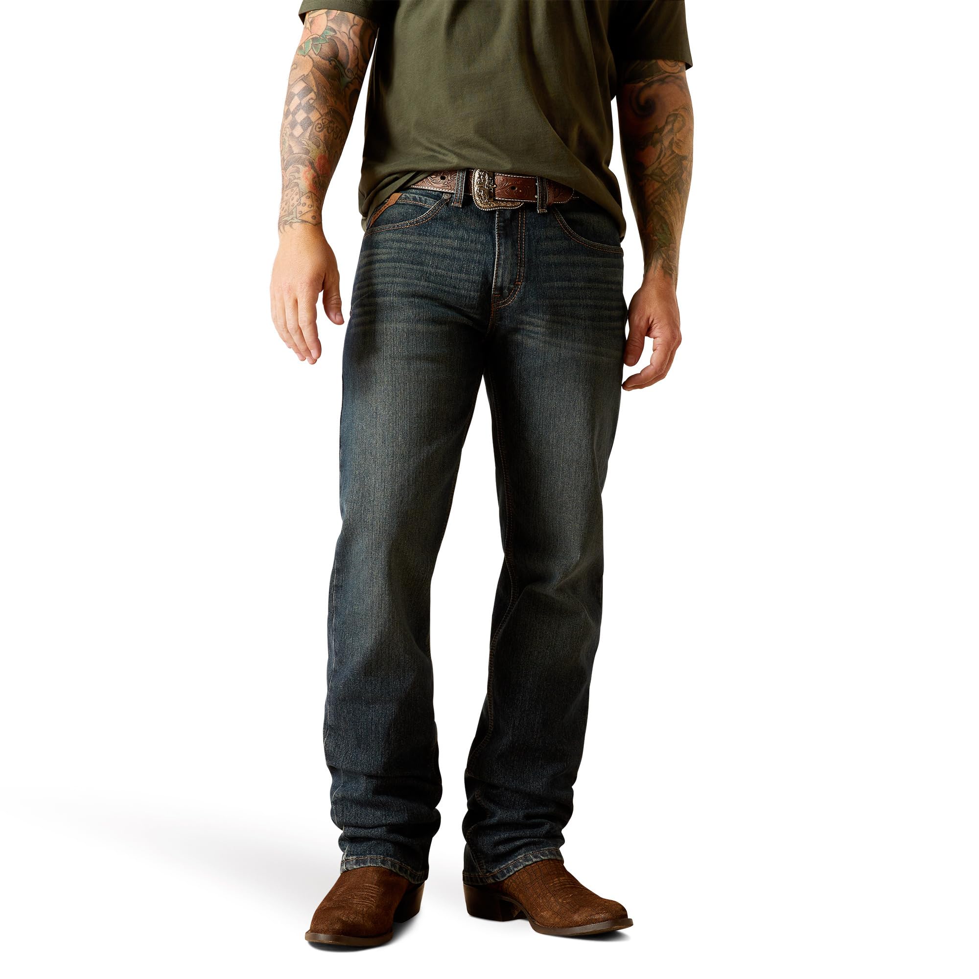 M2 Traditional Relaxed Stretch Pro Series Ray Bootcut в цвете Atlas