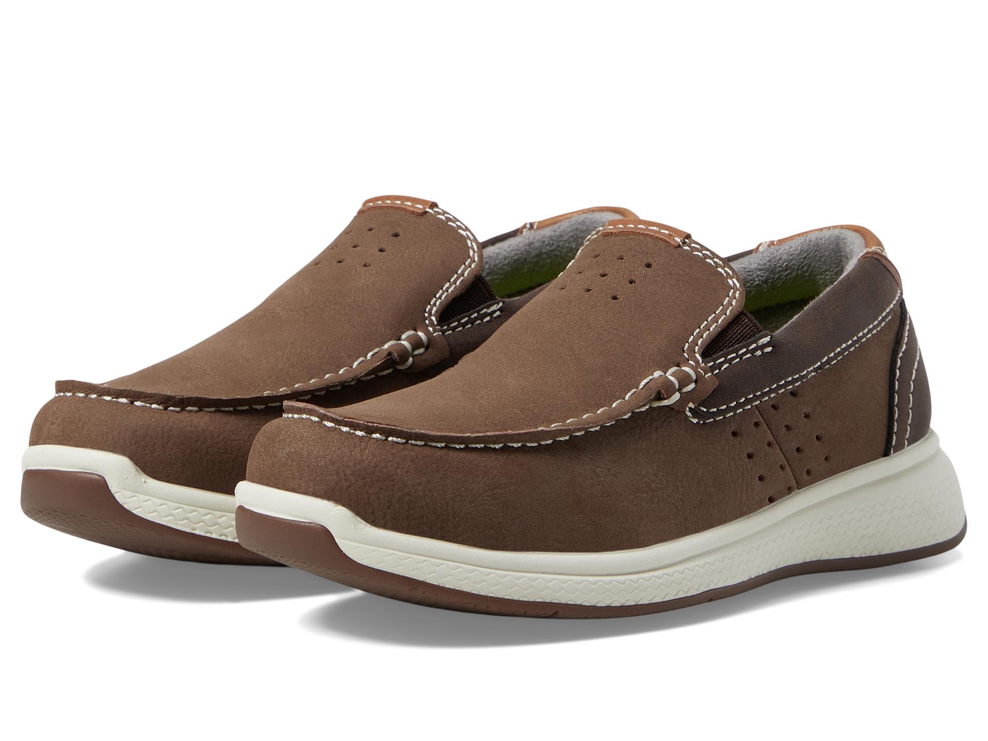 Мокасины Crossover Moc Toe Slip-On Jr. (Малыш/Маленький ребенок/Старший ребенок)