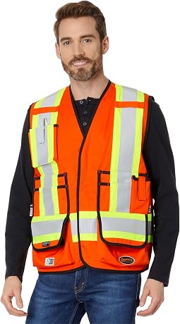7732U 88/12 7 oz. Surveyor Vest High-Visibility