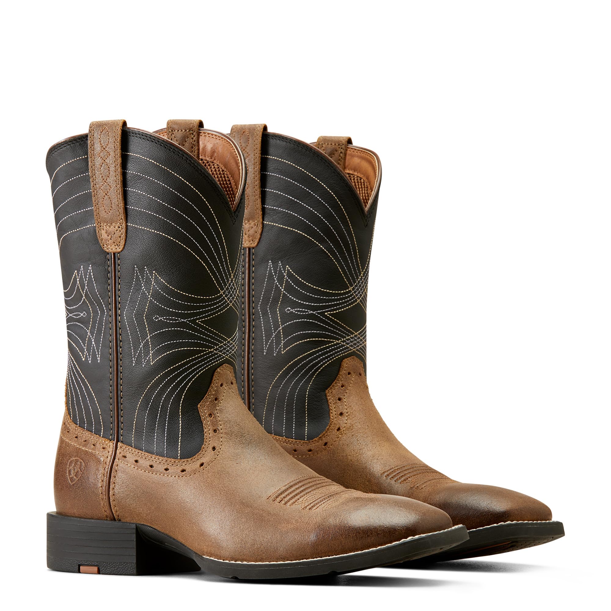 Мужские ботинки Sport Wide Square Toe Western Boots