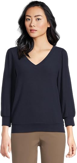 Свитшот Gabriella V-Neck с рукавом 3/4