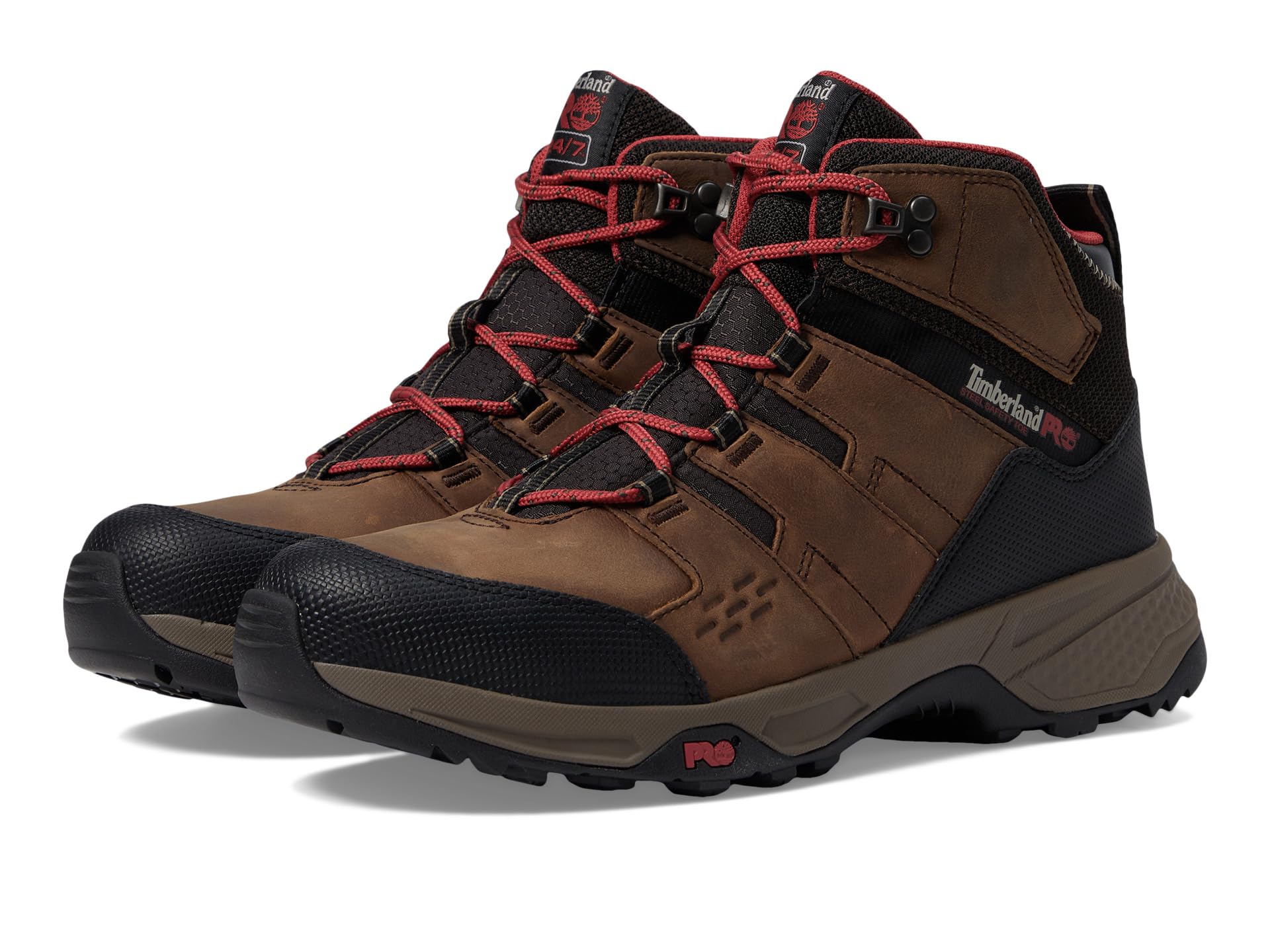 Switchback LT 6 Inch Steel Safety Toe Industrial Work Hiker Boots
