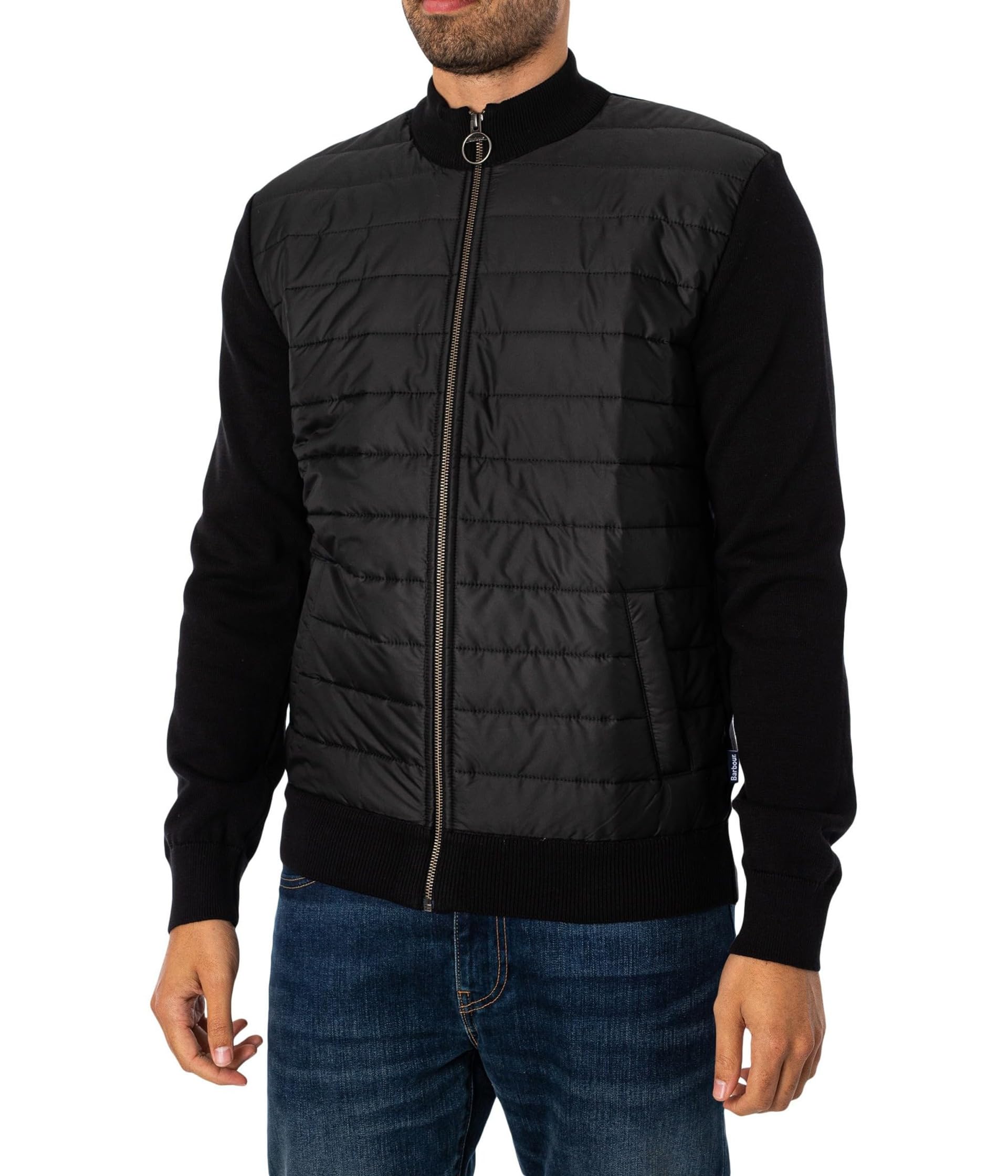 Barbour Essential Carn Baffle Zip Thru