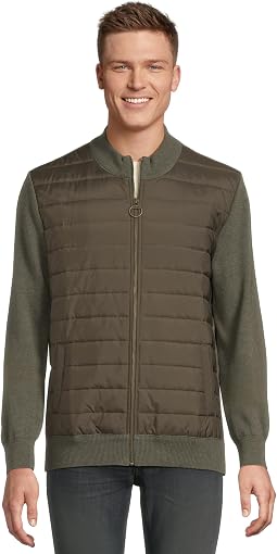 Barbour Essential Carn Baffle Zip Thru