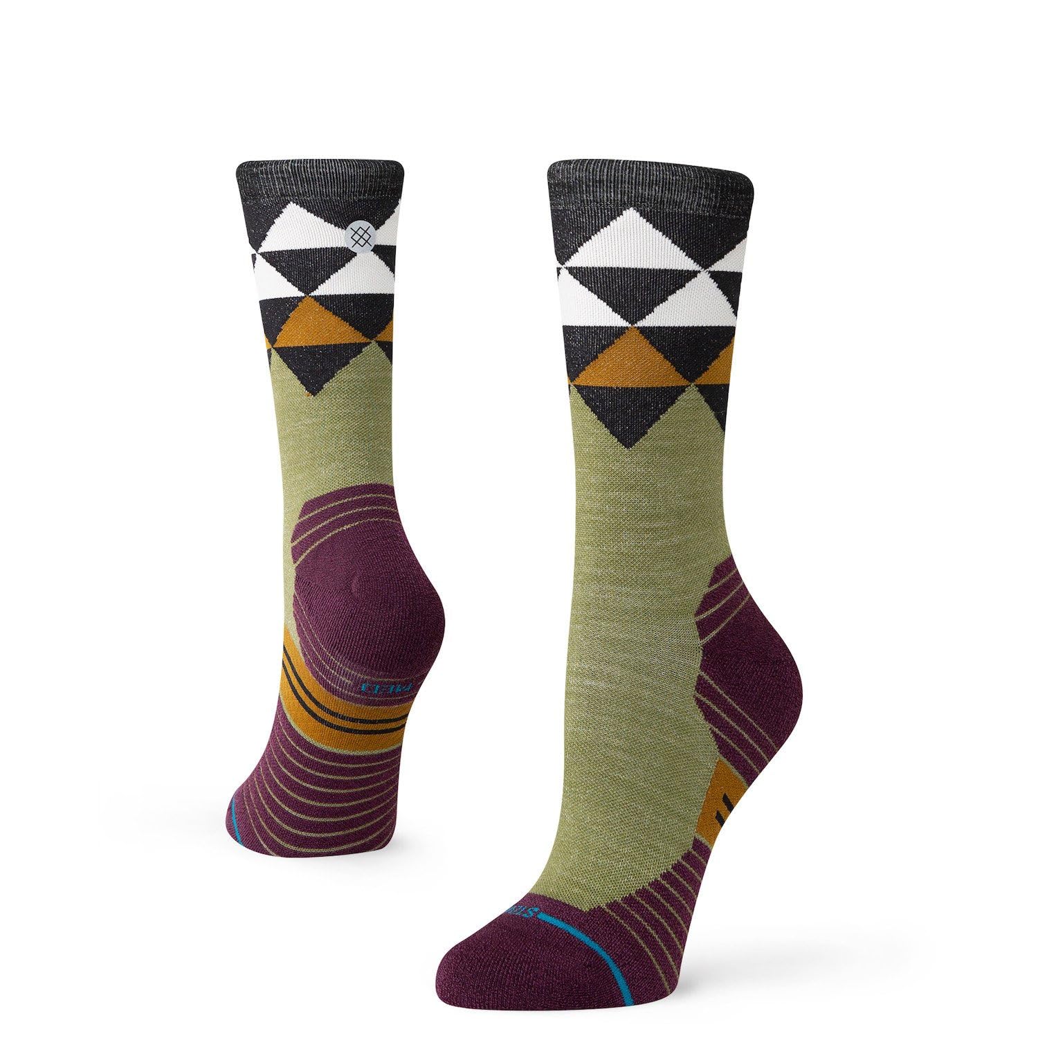 Quadrilateral Light Wool Crew