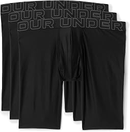 3-Pack Performance Tech Solid 9" Boxer Briefs