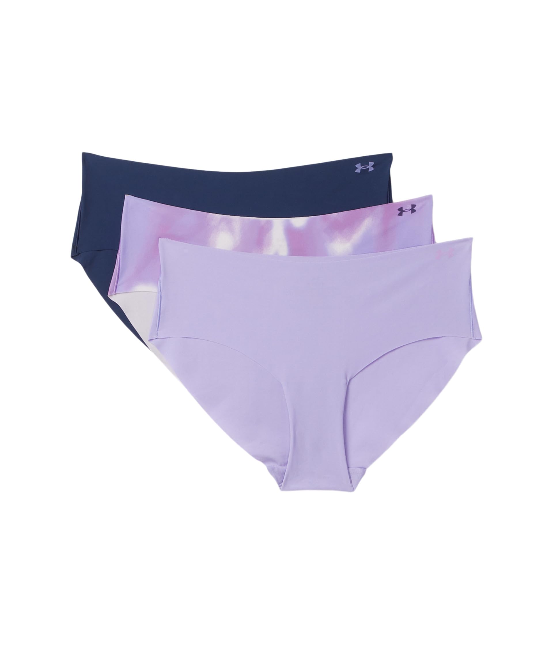 Pure Stretch No Show Hipster - Novelty 3-Pack