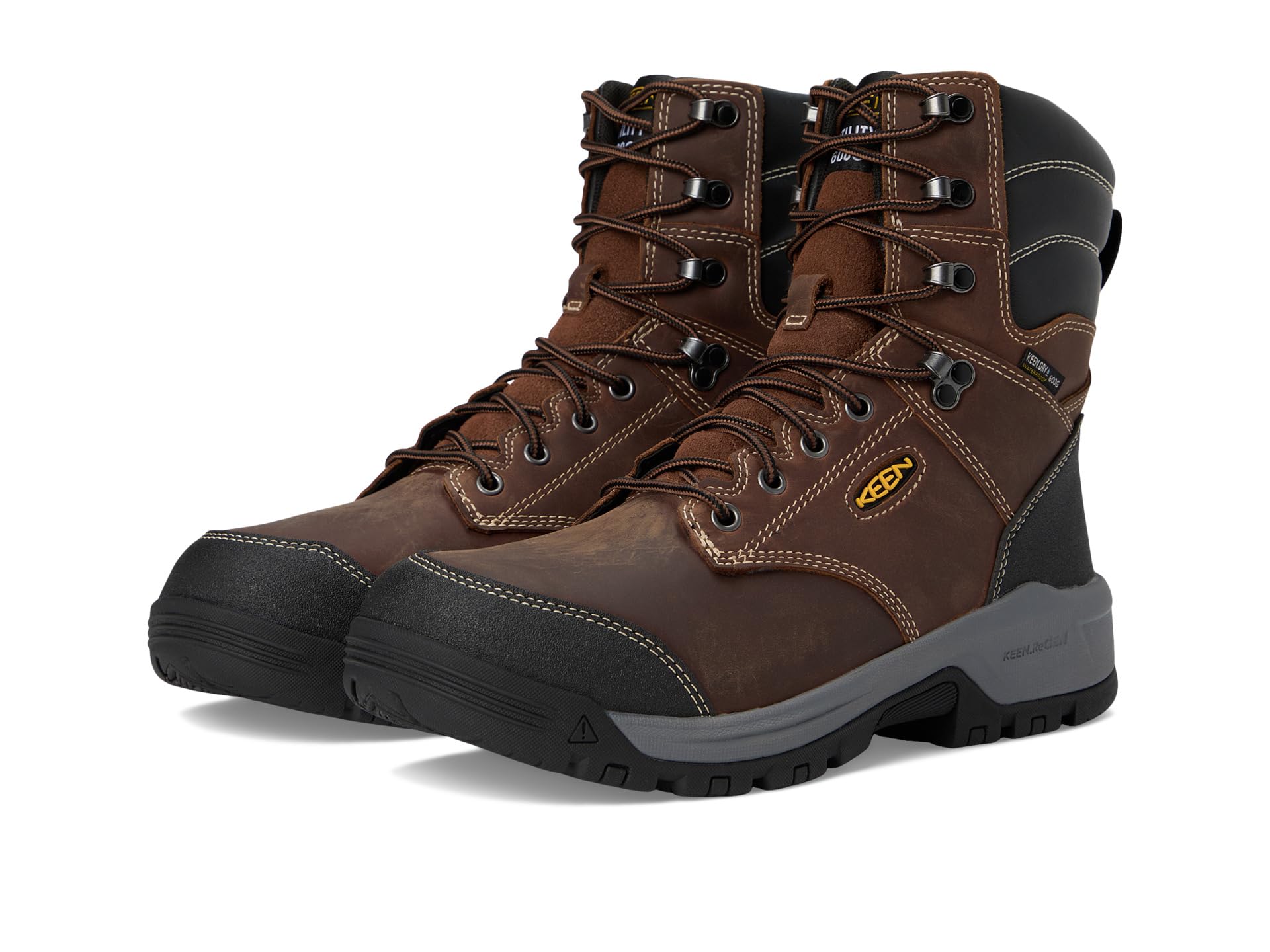 Evanston 8" Soft Toe Waterproof Insulated 600G