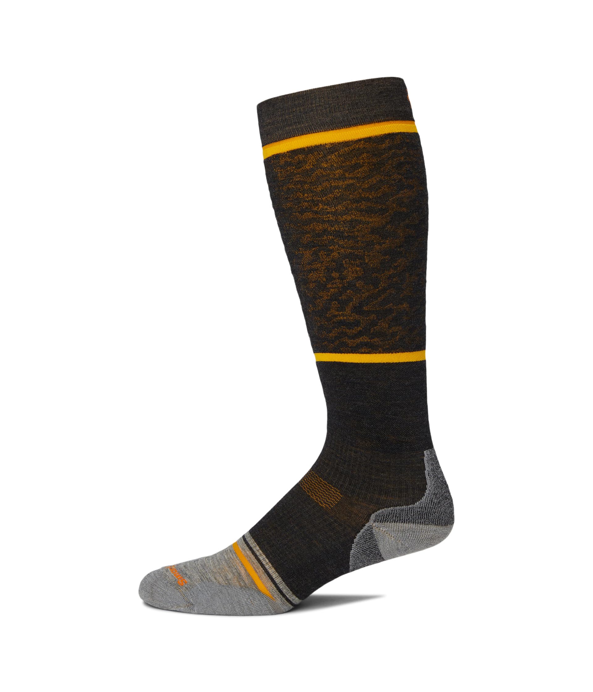 Snowboard Targeted Cushion Retro Line Over The Calf Socks