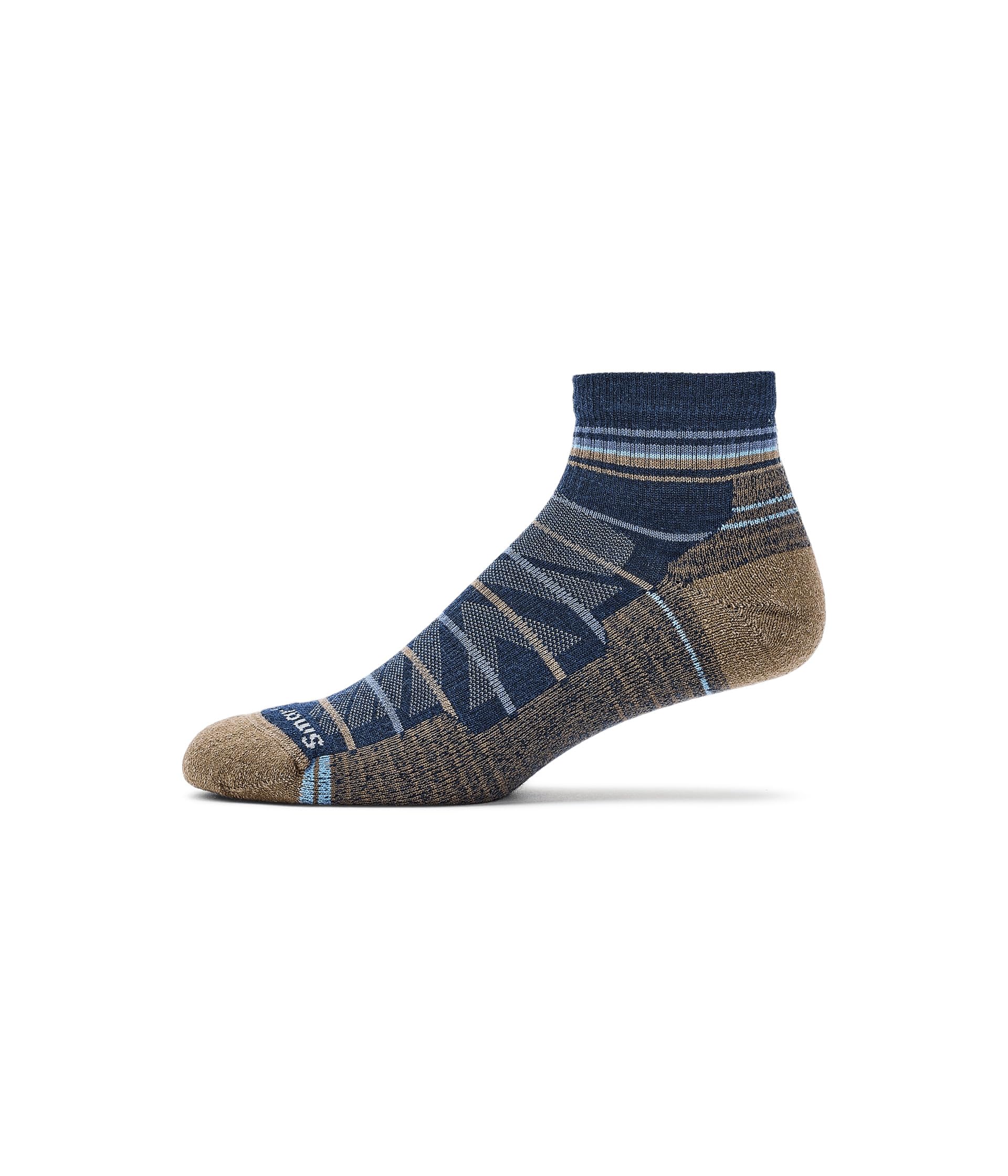 Hike Light Cushion Pattern Ankle Socks