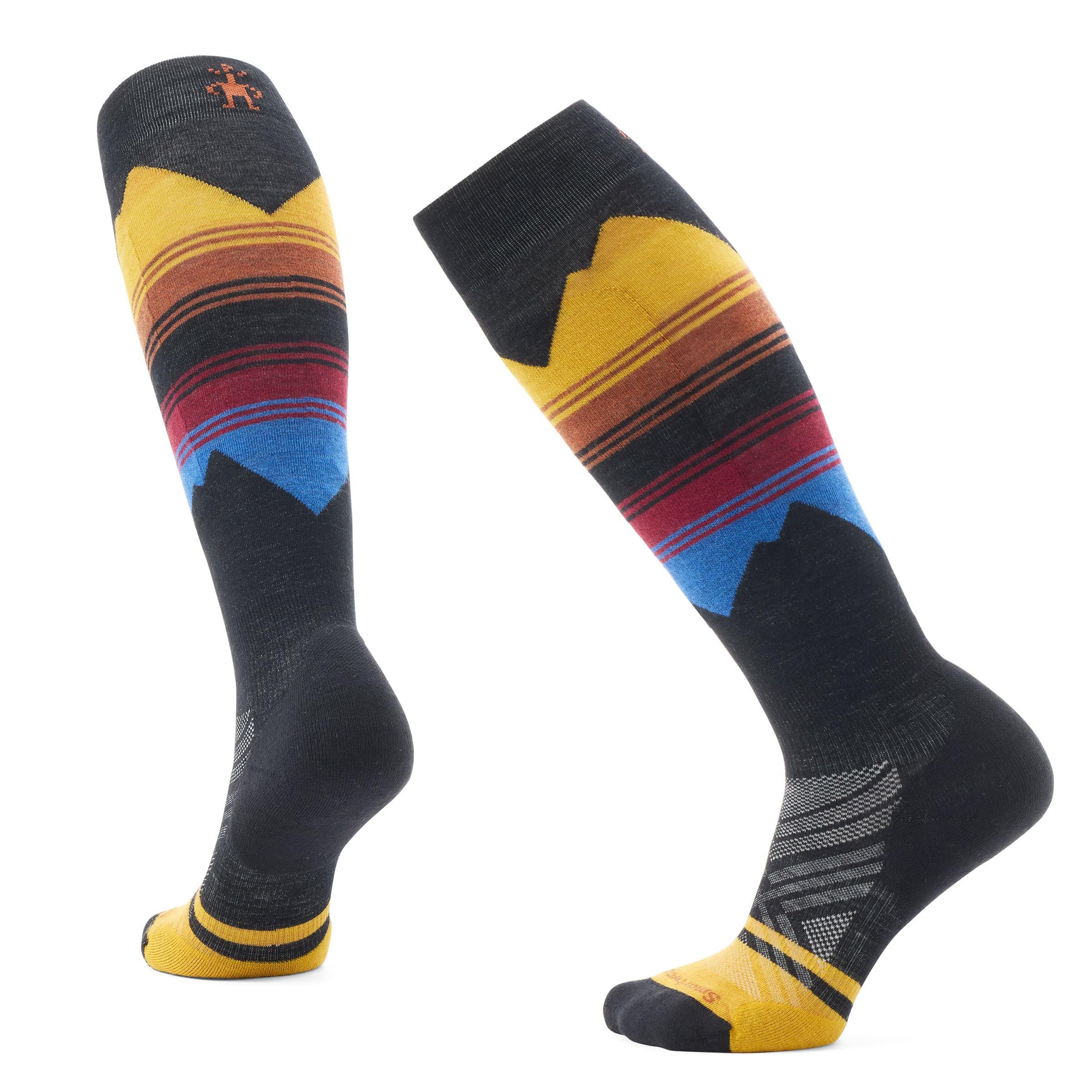 Ski Targeted Cushion Pattern Over The Calf Socks